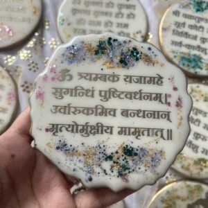 Bhagwan Shiv mantra car hanging + Stand